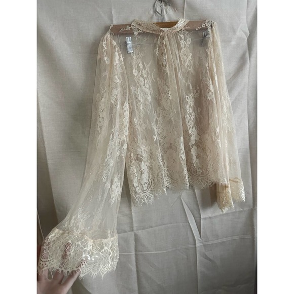 None Tops - Vintage lace top